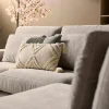 Furndea Hoekbanken|Lena Bank 2,5 zits Links + Ottomane rechts Beige