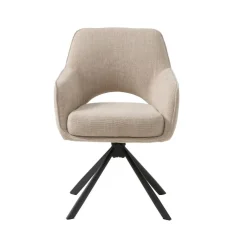 LykkeHome Eetkamerstoelen|Leonie Eetkamerstoel zand