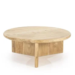 By Boo Salontafels|Leoni Salontafel large Naturel 80cm