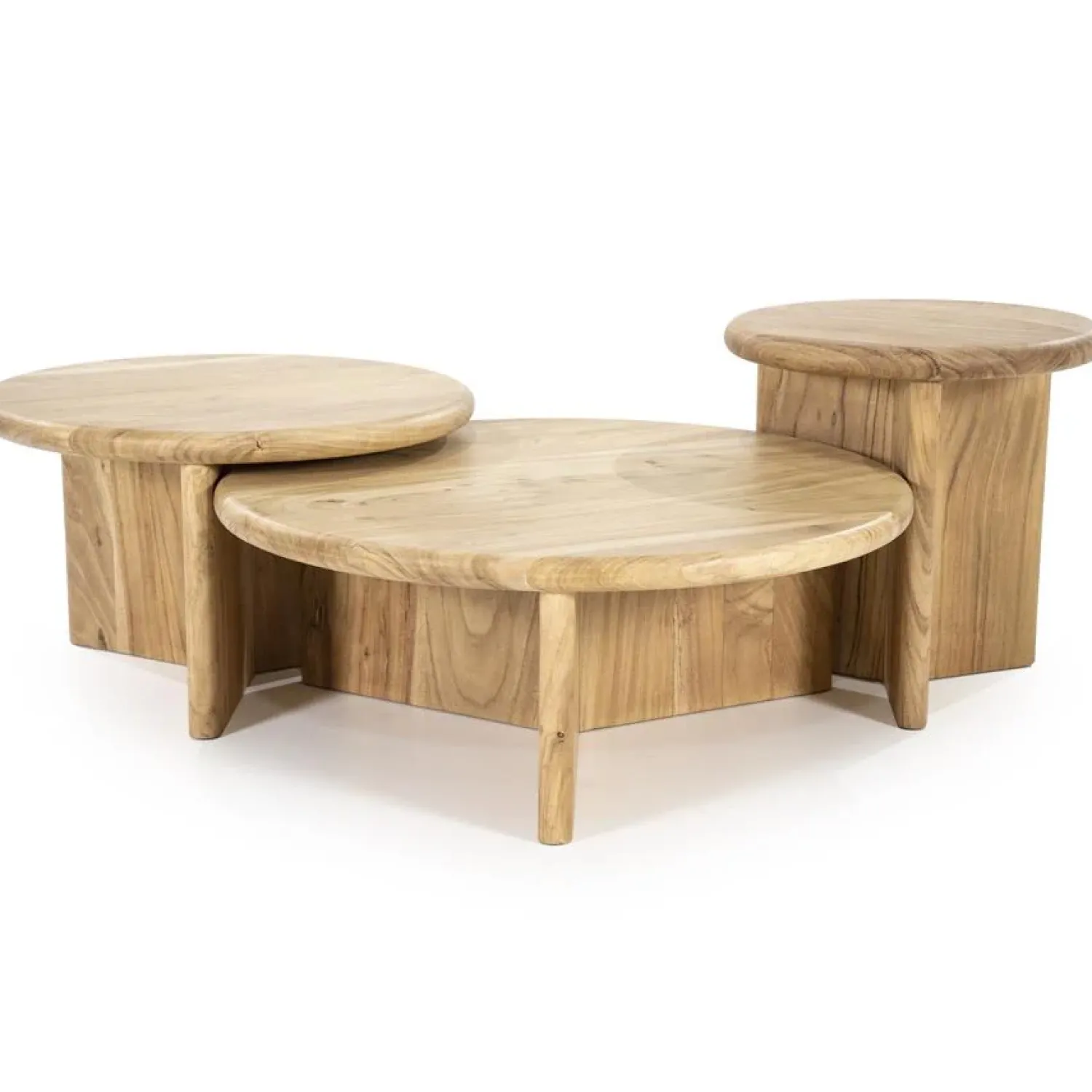 By Boo Salontafels|Leoni Salontafel medium Naturel 60cm