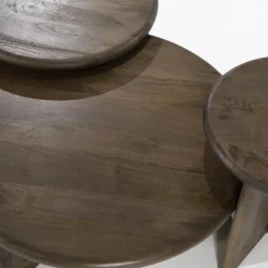 By Boo Salontafels|Leoni Salontafel small Bruin 45cm