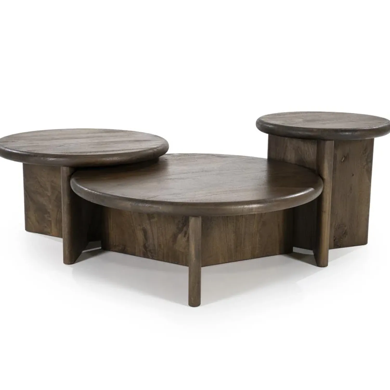 By Boo Salontafels|Leoni Salontafel small Bruin 45cm