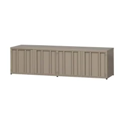 WOOOD Industriele Kasten|Tv Meubels|Level Tv meubel metaal zand 160cm