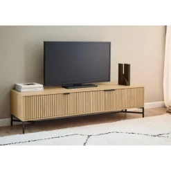 Nordhavn Industriele Kasten|Tv Meubels|Lexora Tv meubel licht Eiken 176cm