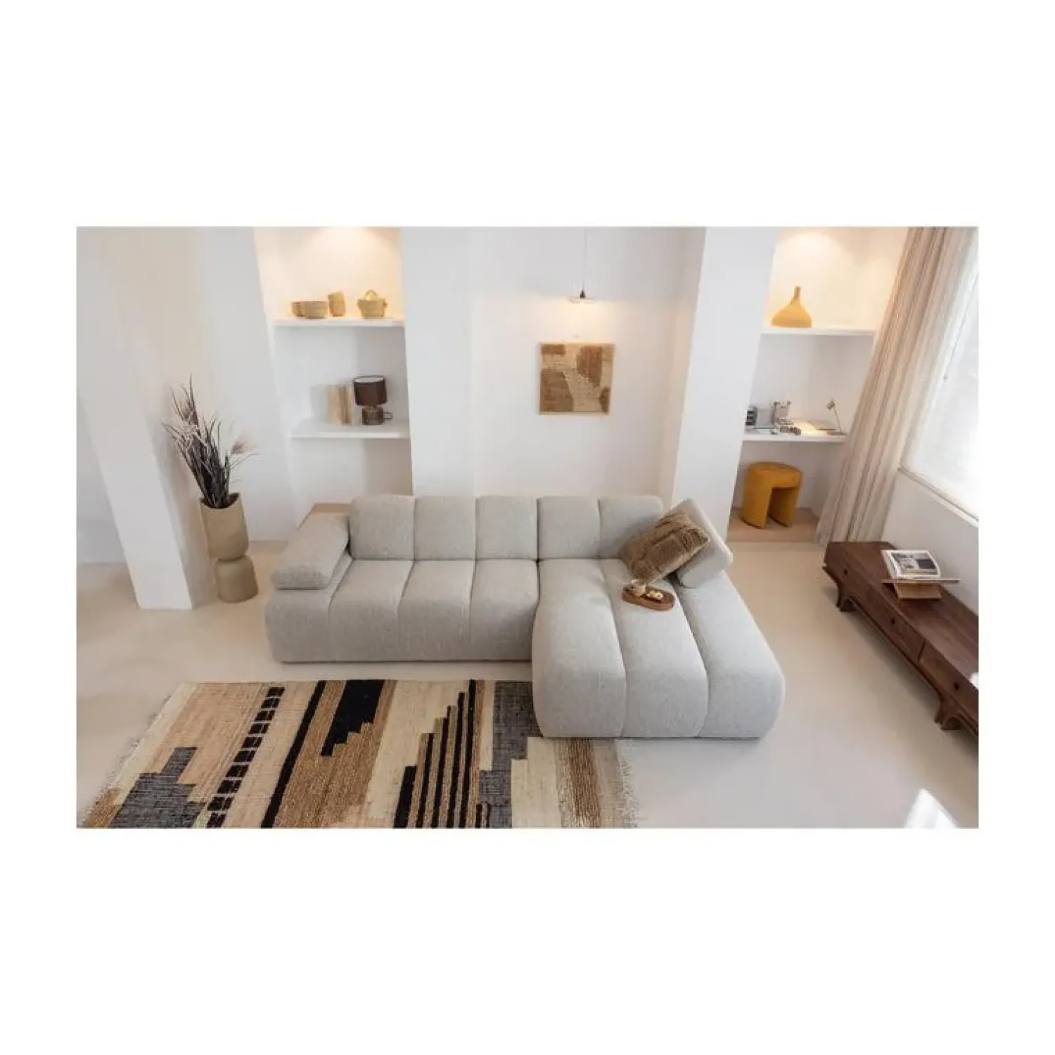 WOOOD Vloerkleden|Liberal Vloerkleed naturel melange 170x240cm