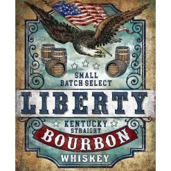 Cavetown Metalen Borden|Liberty Bourbon - metalen bord
