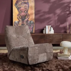 Furndea Fauteuils|Lieke Relaxfauteuil Bruin