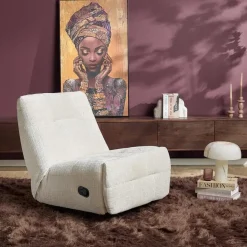 Furndea Fauteuils|Lieke Relaxfauteuil Gebroken wit