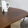 Vane Living Eettafels|Lin Eettafel espresso Deens Ovaal 200cm