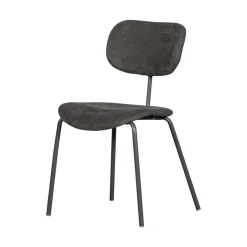 WOOOD Eetkamerstoelen|Link Eetkamerstoel bruin/grijs