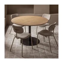 WOOOD Eetkamerstoelen|Link Eetkamerstoel zand