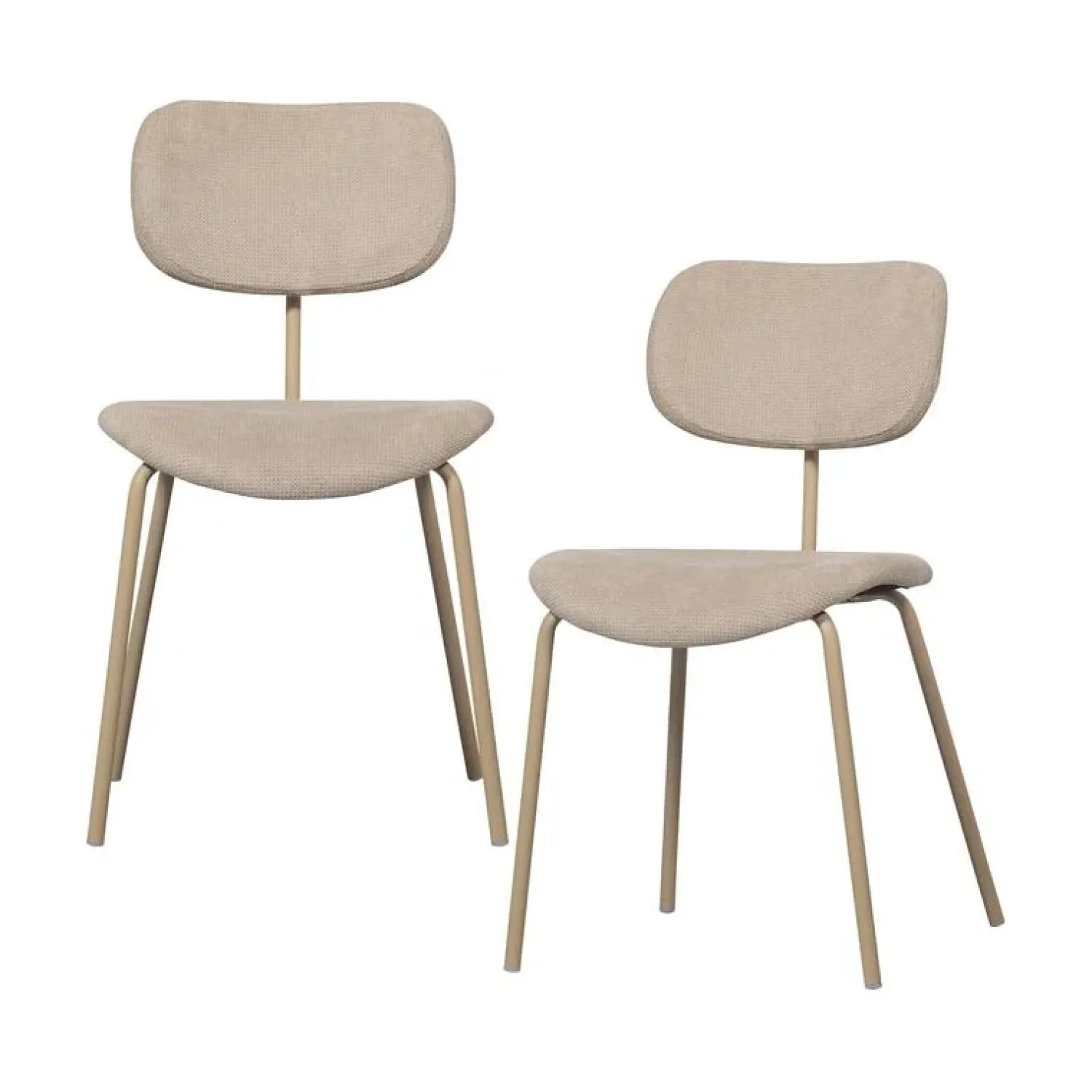 WOOOD Eetkamerstoelen|Link Eetkamerstoel zand
