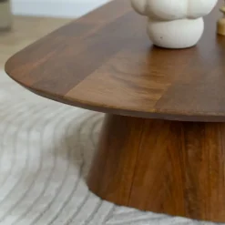Vane Living Salontafels|Lin Salontafel espresso Deens Ovaal 120cm