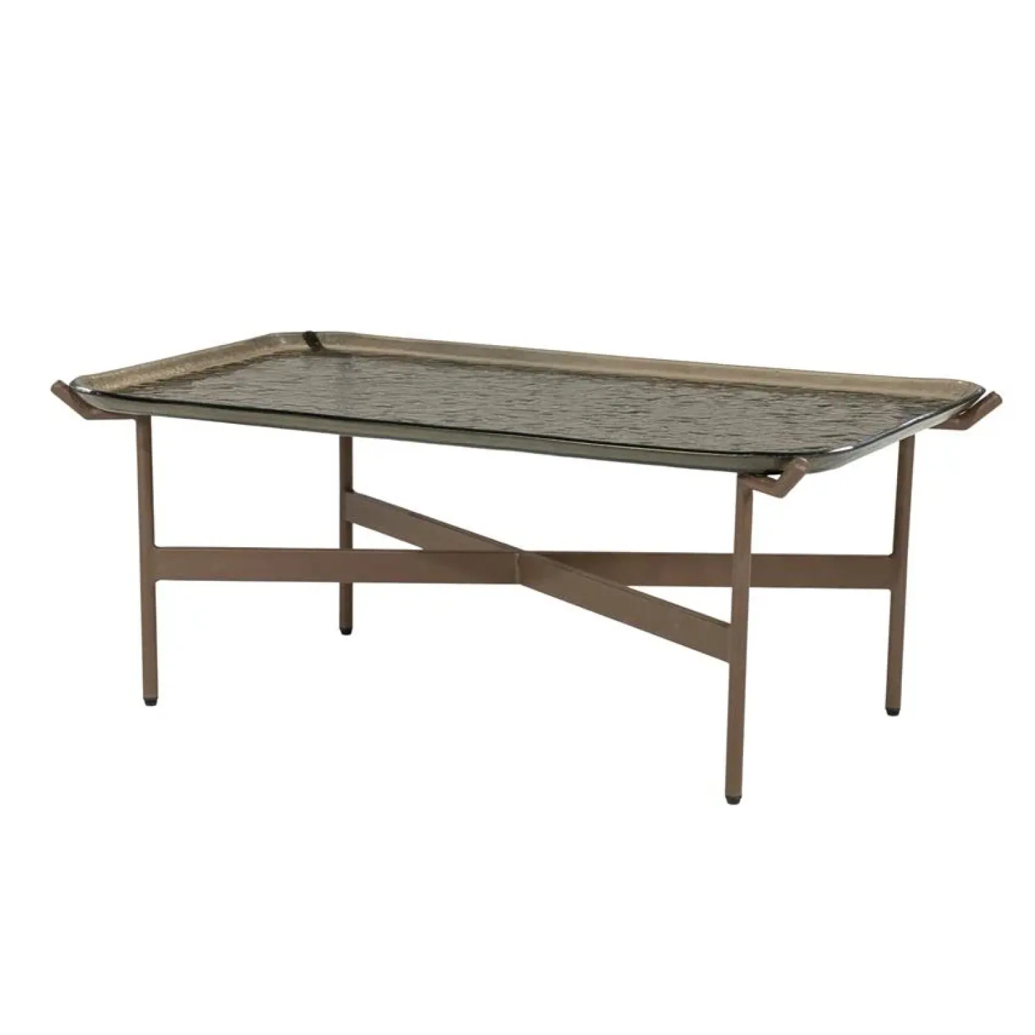 By Boo Salontafels|Liri Salontafel Bruin glas 98cm