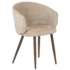 Pole to Pole Eetkamerstoelen|Lisa Eetkamerstoel Crème