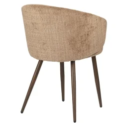 Pole to Pole Eetkamerstoelen|Lisa Eetkamerstoel Karamel