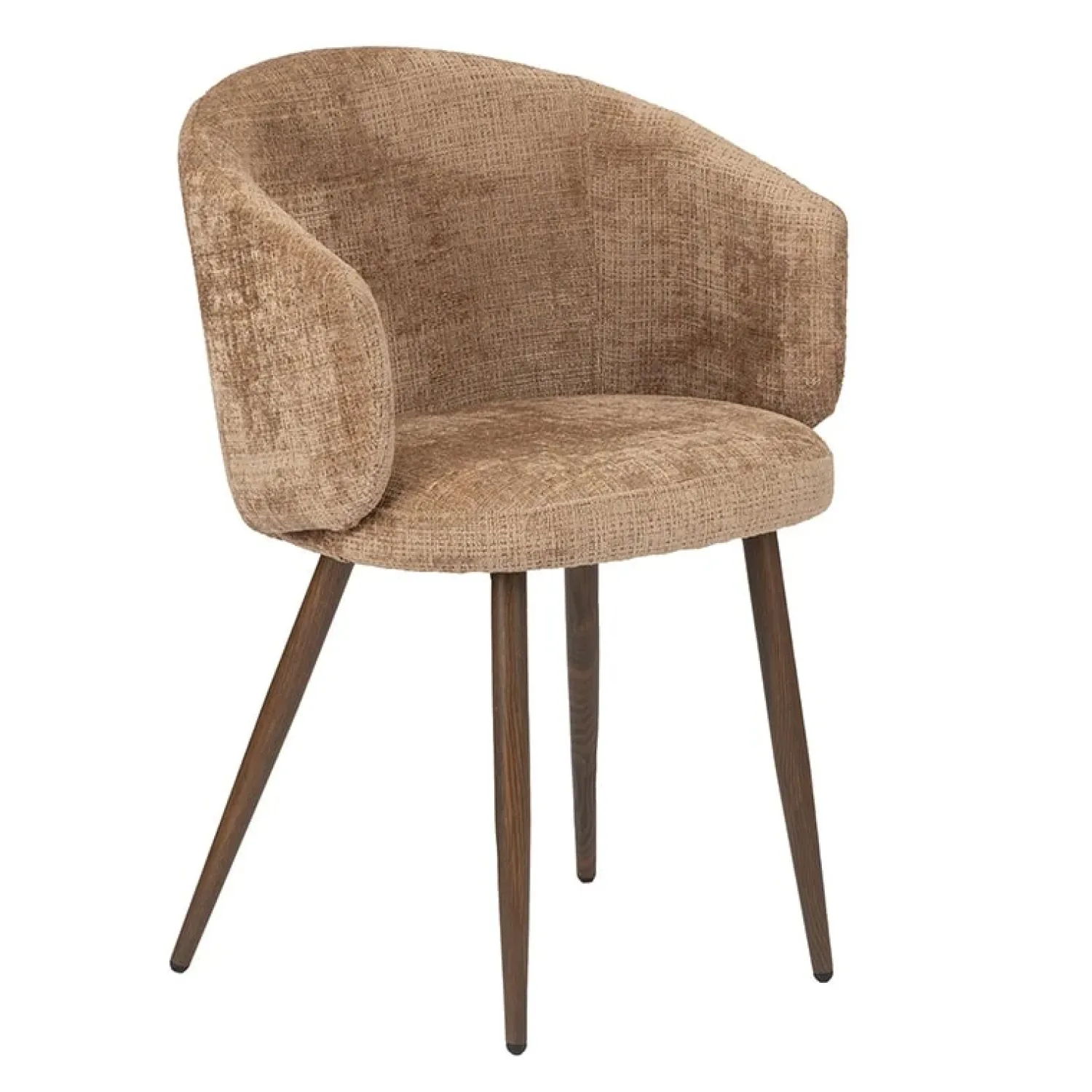 Pole to Pole Eetkamerstoelen|Lisa Eetkamerstoel Karamel