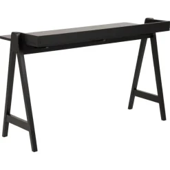 Nordhavn Bureautafels|Liva Bureau Zwart 126cm