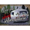 Cavetown Metalen Borden|Live the Adventure - metalen bord
