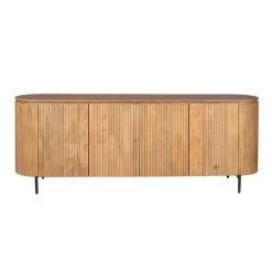 Furndea Dressoirs|Industriele Kasten|Livia Dressoir Naturel 210cm