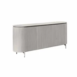 Furndea Dressoirs|Industriele Kasten|Livia Dressoir Taupe 210cm