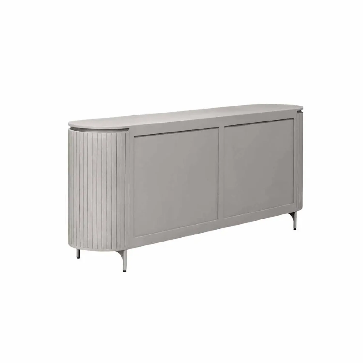 Furndea Dressoirs|Industriele Kasten|Livia Dressoir Taupe 210cm