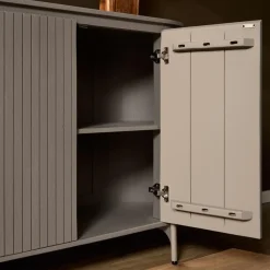 Furndea Dressoirs|Industriele Kasten|Livia Dressoir Taupe 165cm