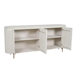 Furndea Dressoirs|Industriele Kasten|Livia Dressoir Zand 210cm