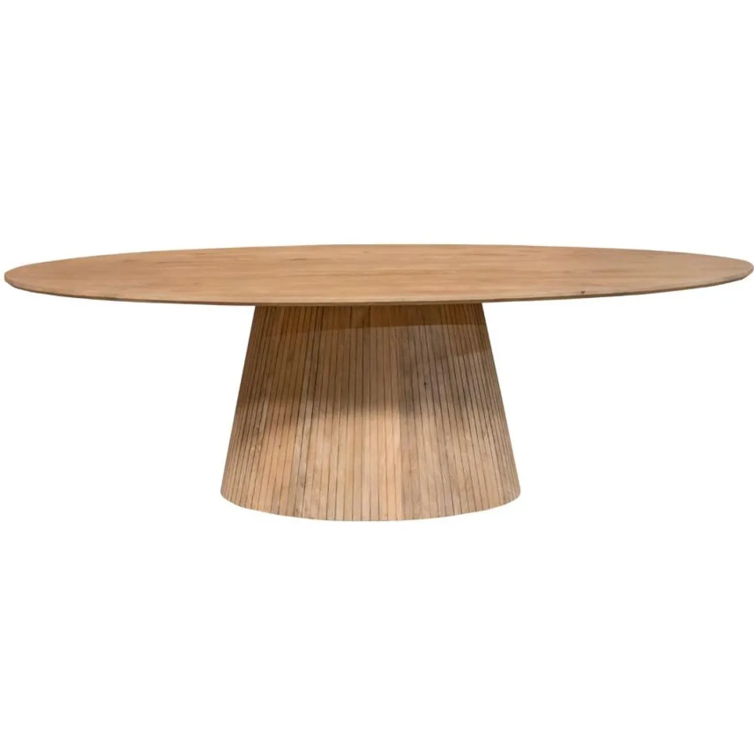 Furndea Eettafels|Livia Eettafel Ovaal Naturel 240cm