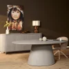 Furndea Eettafels|Livia Eettafel Ovaal Taupe 210cm
