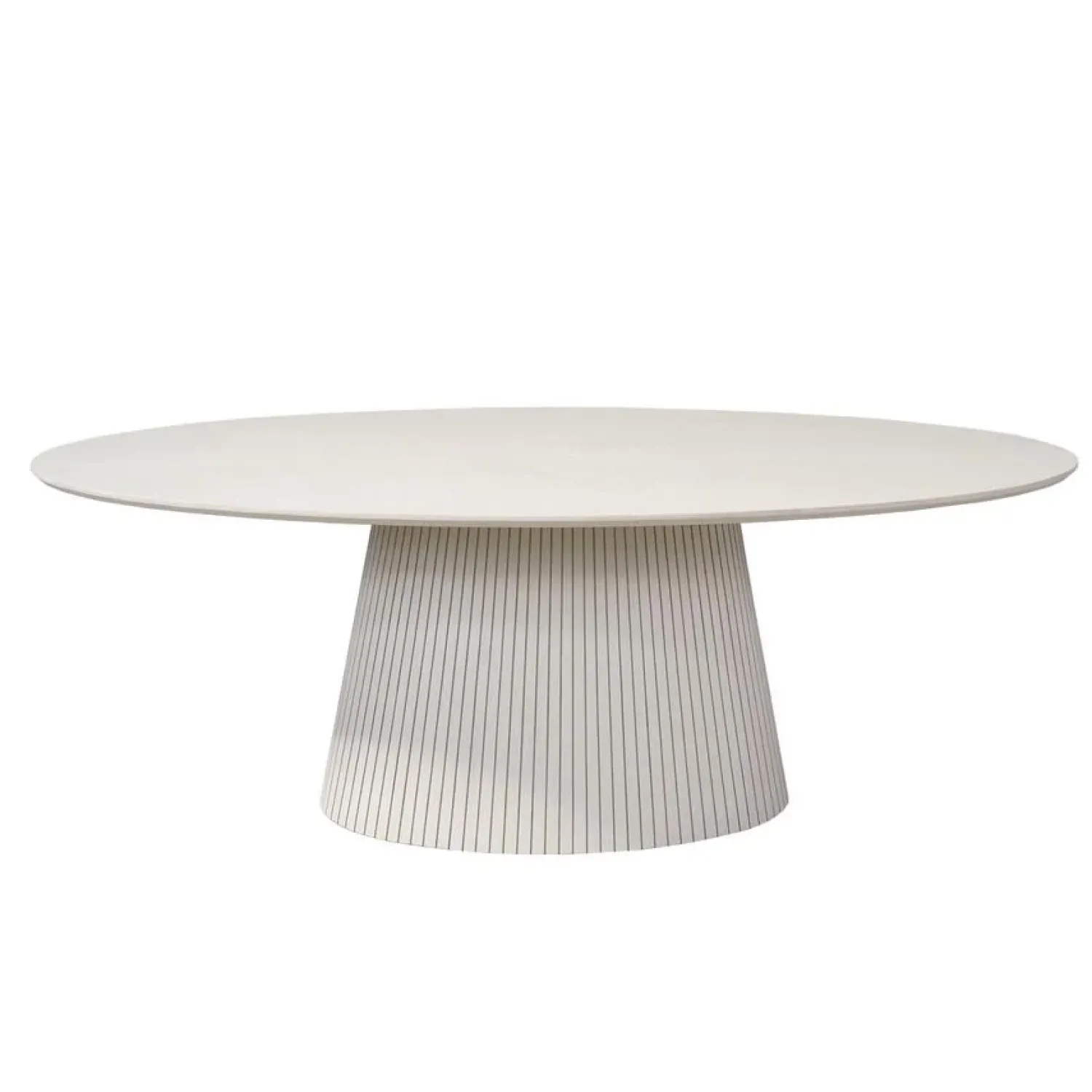 Furndea Eettafels|Livia Eettafel Ovaal Zand 210cm