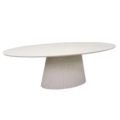 Furndea Eettafels|Livia Eettafel Ovaal Zand 240cm