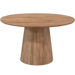 Furndea Eettafels|Livia Eettafel Rond Naturel 130cm