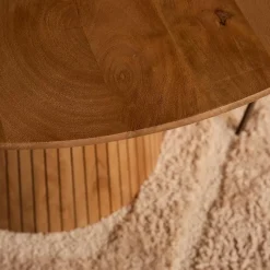 Furndea Eettafels|Livia Eettafel Rond Naturel 130cm