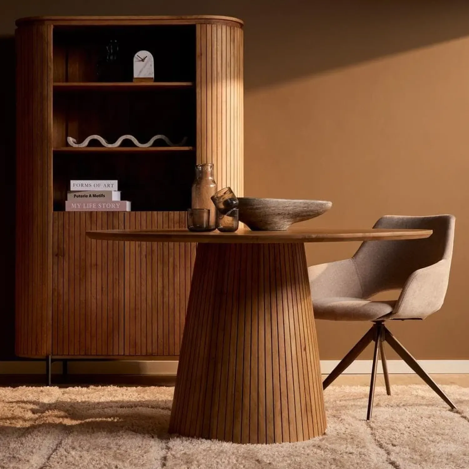 Furndea Eettafels|Livia Eettafel Rond Naturel 150cm