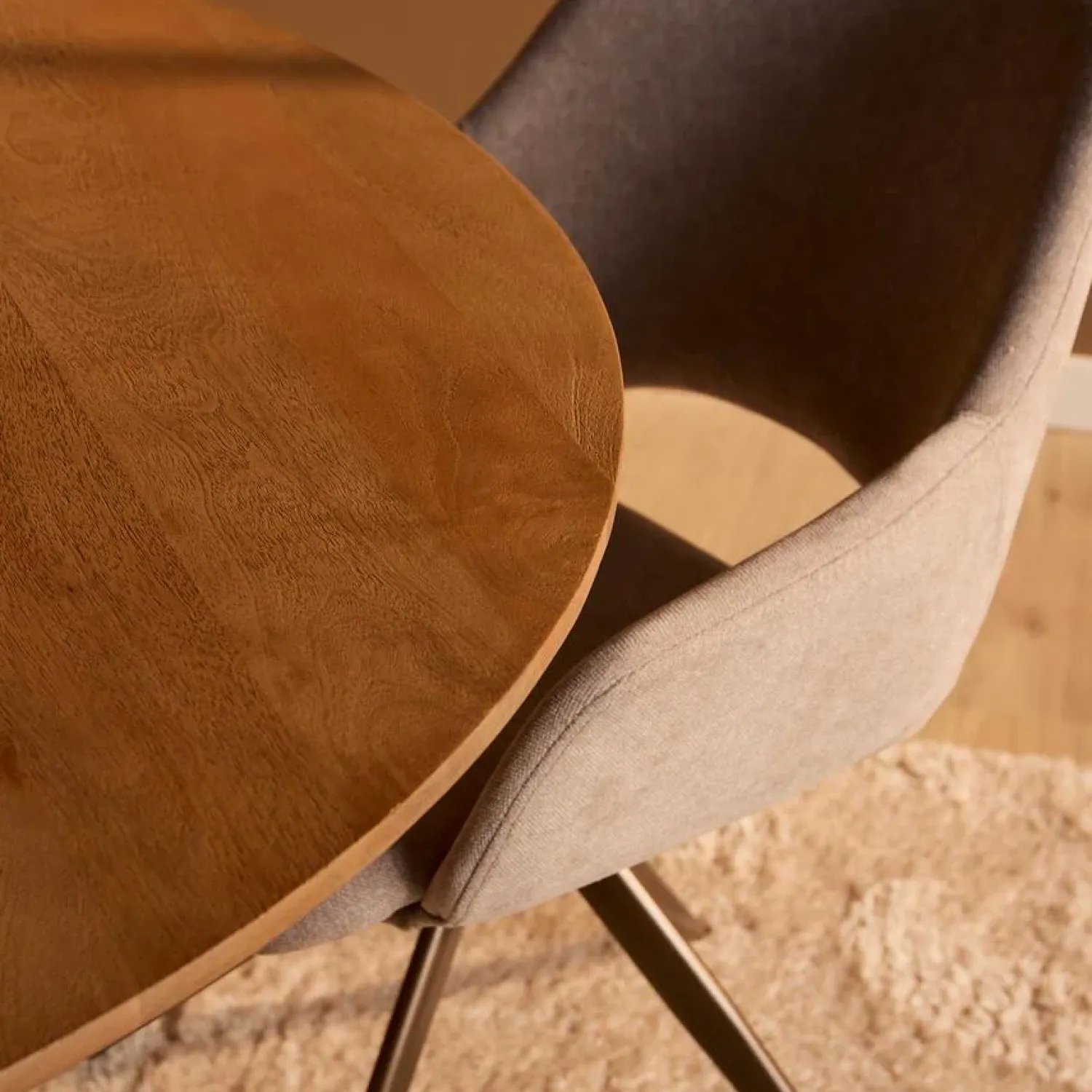 Furndea Eettafels|Livia Eettafel Rond Naturel 150cm