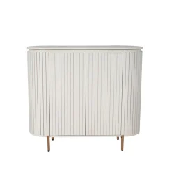 Furndea Wandkasten|Industriele Kasten|Livia Lage kast Zand 115cm