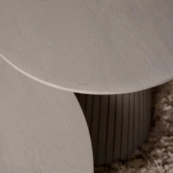 Furndea Salontafels|Livia Salontafel Rond Taupe 50cm