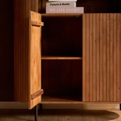 Furndea Wandkasten|Industriele Kasten|Livia Wandkast Naturel 115cm