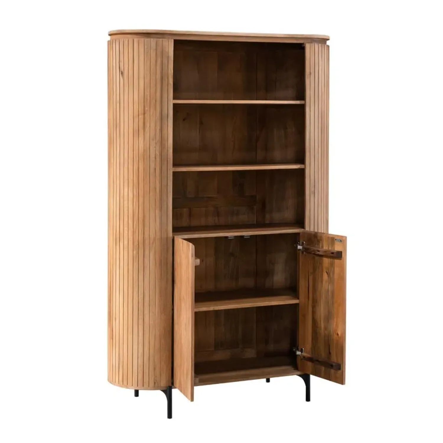 Furndea Wandkasten|Industriele Kasten|Livia Wandkast Naturel 115cm