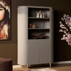 Furndea Wandkasten|Industriele Kasten|Livia Wandkast Taupe 115cm