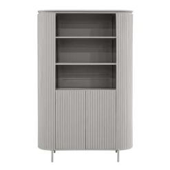 Furndea Wandkasten|Industriele Kasten|Livia Wandkast Taupe 115cm