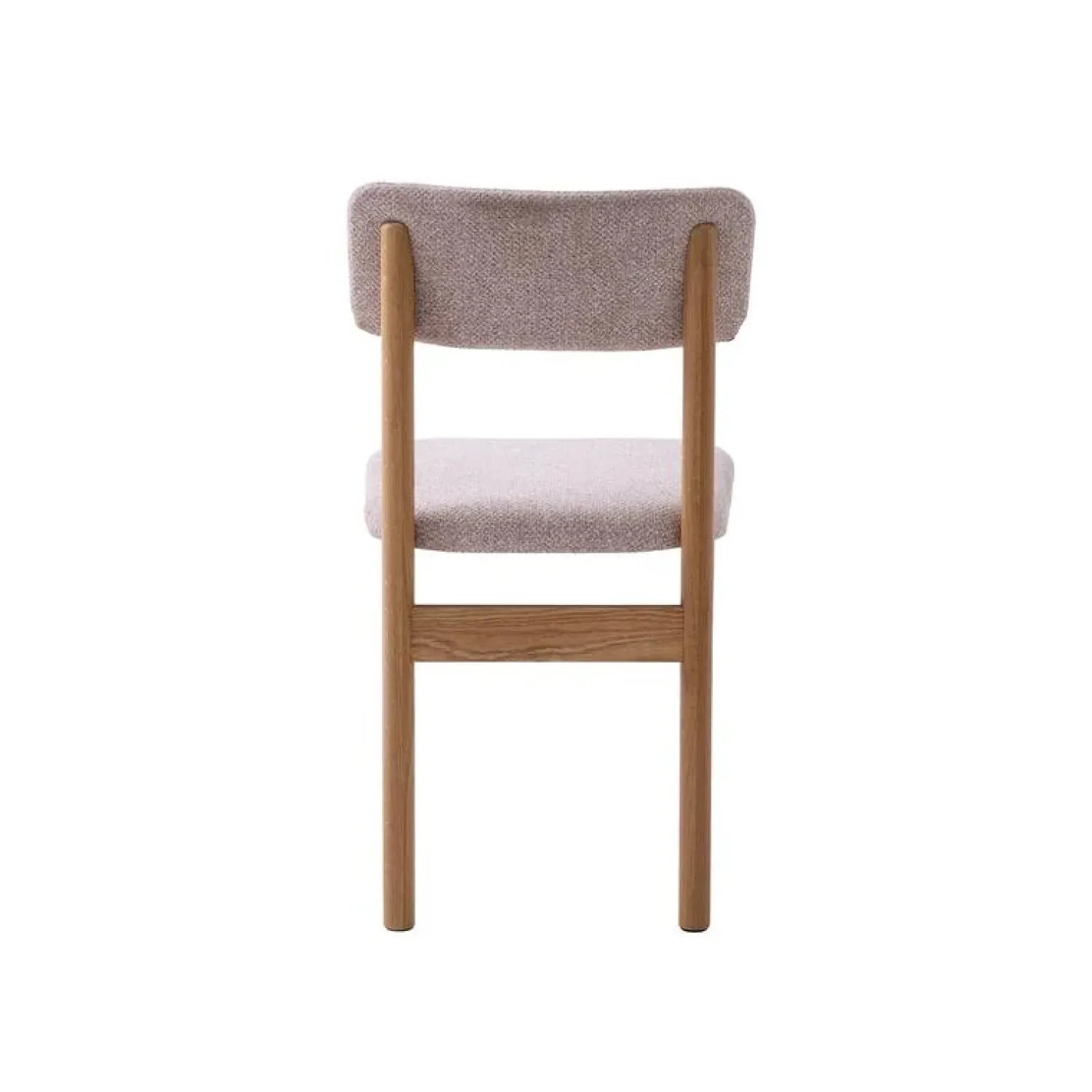 LykkeHome Eetkamerstoelen|Lize Eetkamerstoel zand met naturel poot