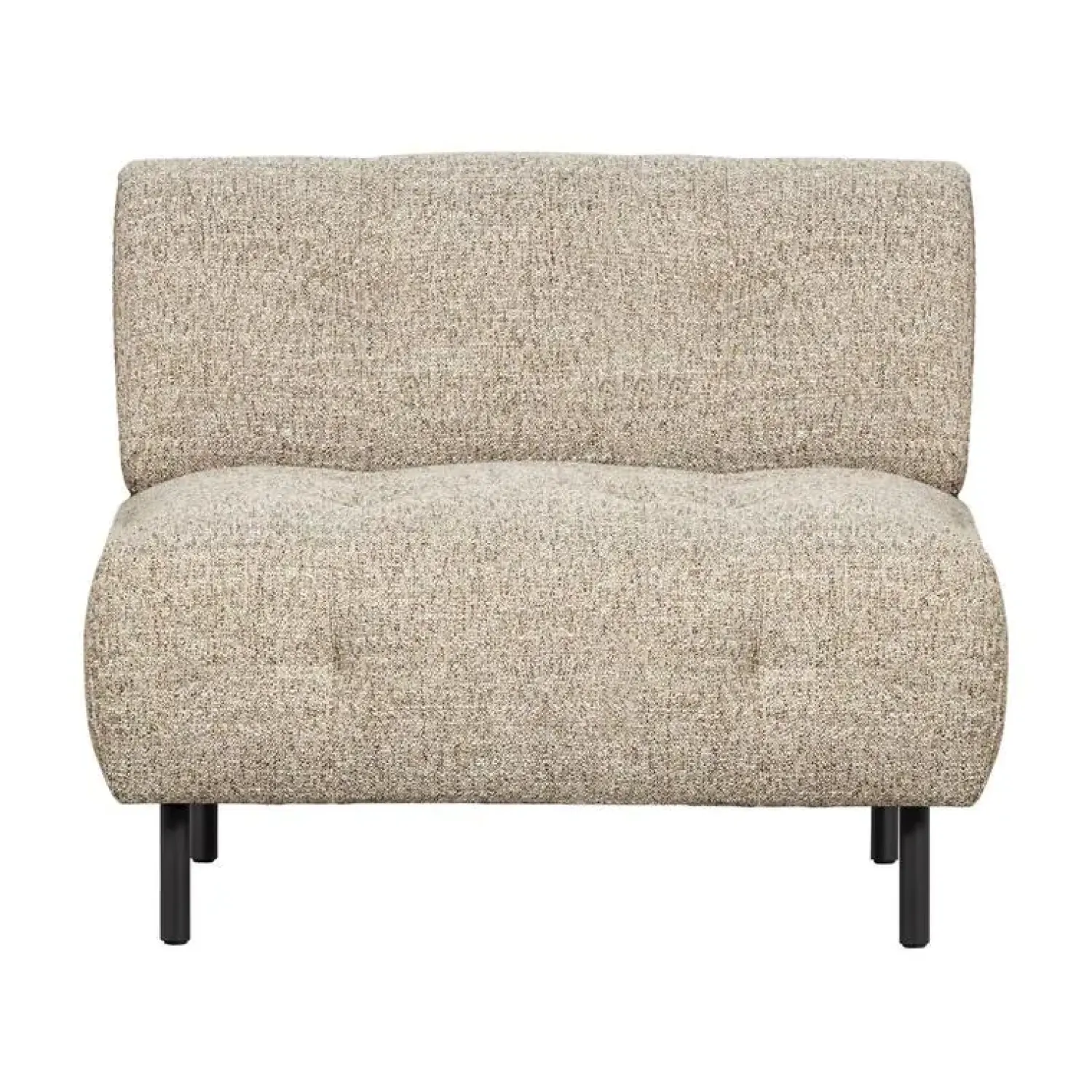 WOOOD Fauteuils|Lloyd Fauteuil grof geweven naturel melange