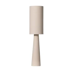 WOOOD Vloerlampen|Loft 2-lichts Vloerlamp metaal/bouclé naturel