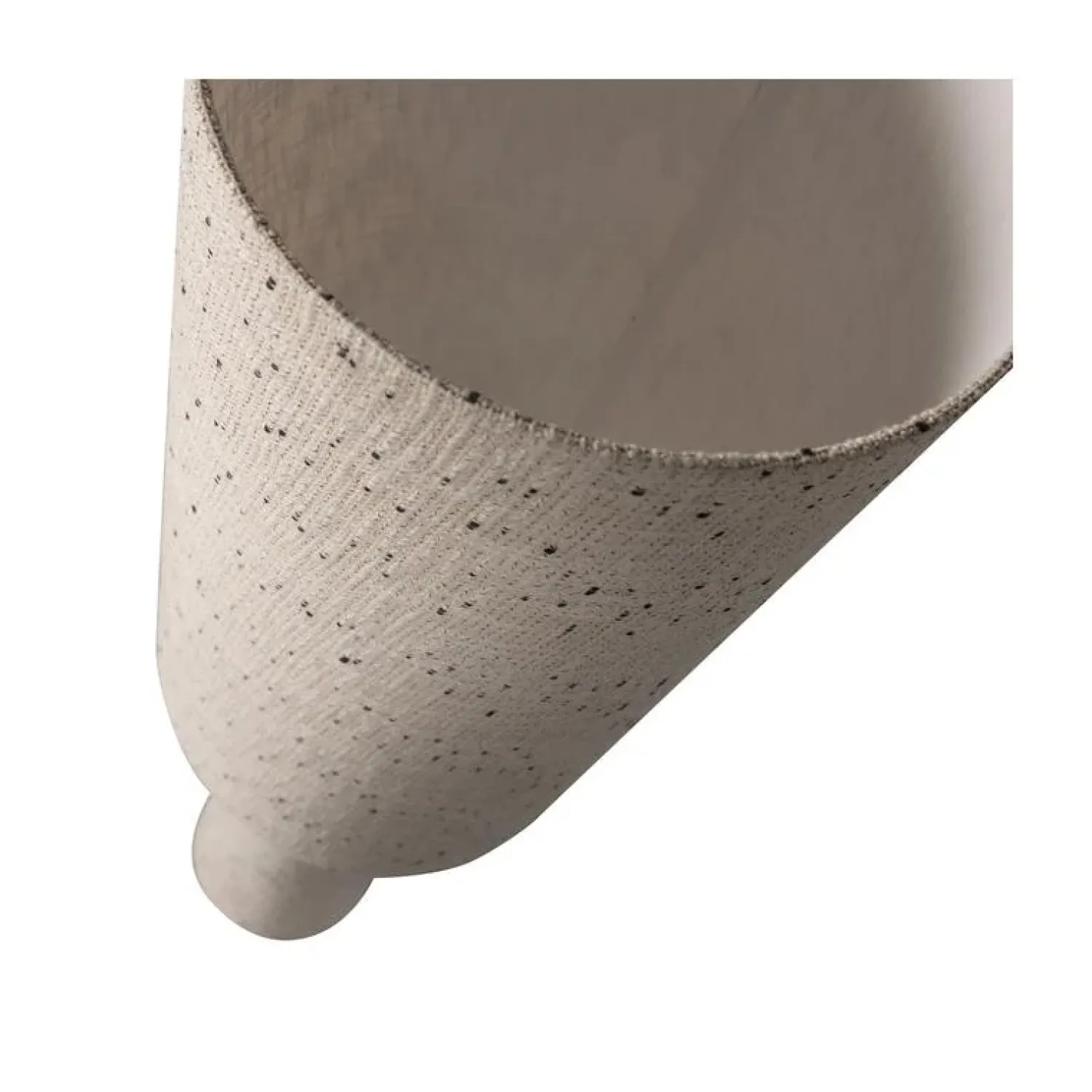 WOOOD Vloerlampen|Loft 2-lichts Vloerlamp metaal/bouclé naturel met stippen