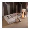 WOOOD Vloerlampen|Loft 2-lichts Vloerlamp XXL Bouclé