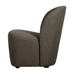 vtwonen Fauteuils|Lofty Fauteuil bouclé bruin