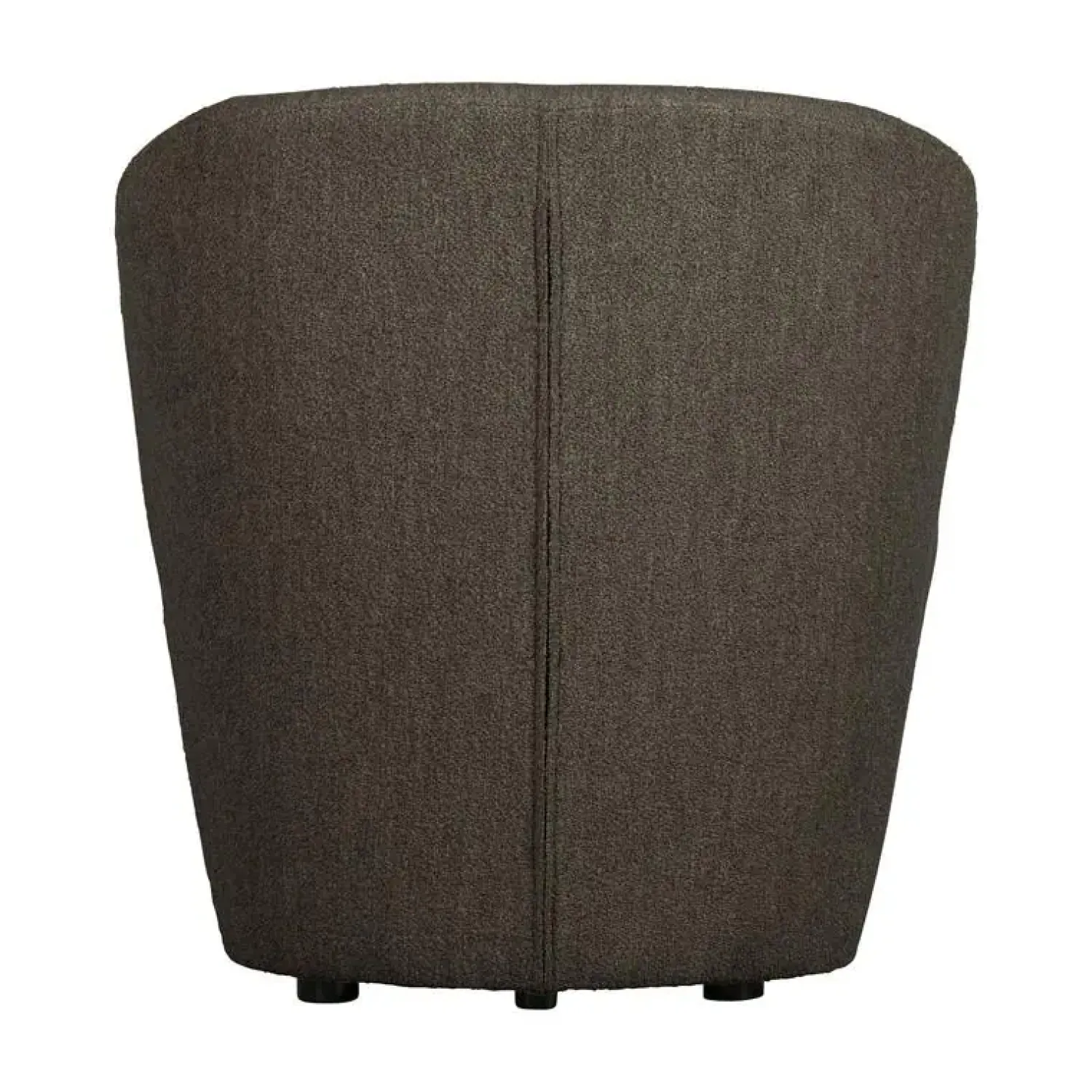 vtwonen Fauteuils|Lofty Fauteuil bouclé bruin