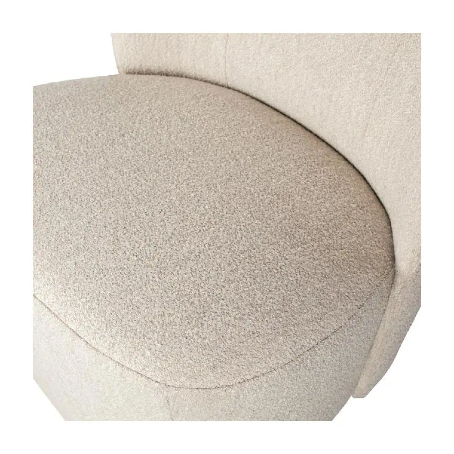 vtwonen Fauteuils|Lofty Fauteuil bouclé naturel